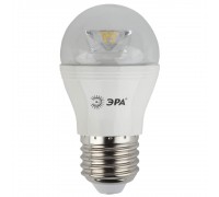 Лампа светодиодная ЭРА E27 7W 2700K прозрачная LED P45-7W-827-E27-Clear Б0017243