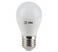 Лампа светодиодная ЭРА E27 7W 4000K матовая LED P45-7W-840-E27 Б0020554