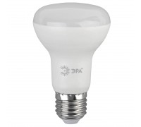 Лампа светодиодная ЭРА E27 8W 2700K матовая ECO LED R63-8W-827-E27 Б0050300