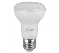 Лампа светодиодная ЭРА E27 8W 4000K матовая LED R63-8W-840-E27 Б0028490