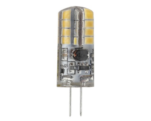 Лампа светодиодная ЭРА G4 2,5W 2700K прозрачная LED JC-2,5W-12V-827-G4 Б0033191