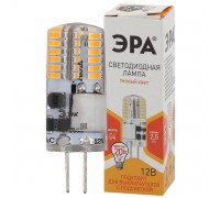 Лампа светодиодная ЭРА G4 2,5W 2700K прозрачная LED-JC-2,5W-12V-SLC-827-G4 Б0049089