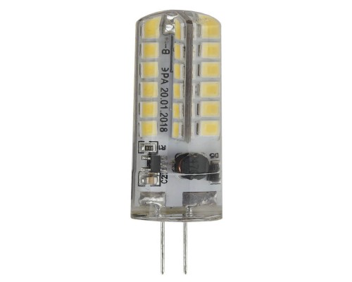 Лампа светодиодная ЭРА G4 3,5W 2700K прозрачная LED JC-3,5W-12V-827-G4 Б0033195