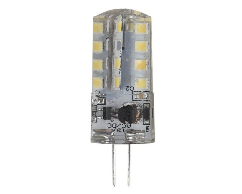 Лампа светодиодная ЭРА G4 3W 2700K прозрачная LED JC-3W-12V-827-G4 Б0033193