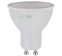 Лампа светодиодная ЭРА GU10 7W 2700K матовая LED MR16-7W-827-GU10 R Б0050198