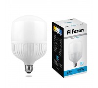 Лампа светодиодная Feron E27 25W 6400K Цилиндр Матовая LB-65 25887