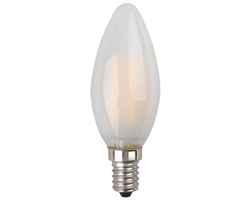 Лампа светодиодная филаментная ЭРА E14 5W 2700K матовая F-LED B35-5W-827-E14 frost Б0027925