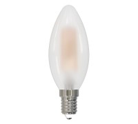 Лампа светодиодная филаментная Volpe E14 5W 3000K матовая LED-C35-5W/3000K/E14/FR/SLF UL-00008322