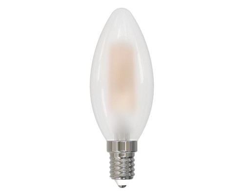 Лампа светодиодная филаментная Volpe E14 6W 3000K матовая LED-C35-6W/3000K/E14/FR/SLF UL-00008326