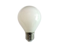 Лампа светодиодная филаментная Volpe E27 6W 3000K матовая LED-G45-6W/3000K/E27/FR/SLF UL-00008306