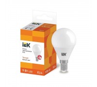 Лампа светодиодная IEK G4 9W 3000K матовая LLE-G45-9-230-30-E14