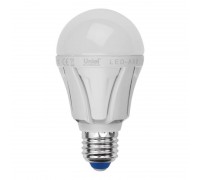 Лампа светодиодная Uniel E27 10W 4000K матовая LED-A60 10W/NW/E27/FR PLP01WH UL-00001525