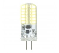 Лампа светодиодная Uniel G4 3W 3000K прозрачная LED-JC-12/3W/3000K/G4/CL SIZ05TR UL-00010366