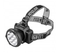 Налобный светодиодный фонарь Ultraflash Headlite аккумуляторный 90х75 30 лм LED5362 11256