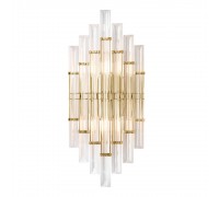 Настенный светильник Crystal Lux Saragosa AP2 Brass/Transparente