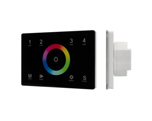 Панель управления Arlight Sens Smart-P83-RGB Black 028403