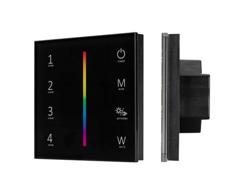 Панель управления Arlight Smart-P22-RGBW-G-IN Black 033766