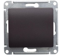 Переключатель одноклавишный проходной Schneider Electric Glossa 10A 250V шоколад GSL000861