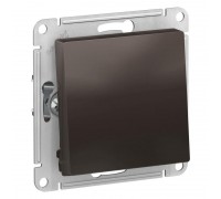 Переключатель одноклавишный Schneider Electric AtlasDesign 10A 250V мокко ATN000661