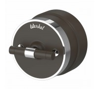 Переключатель-выключатель Werkel Vintage мокко матовый/хром W5812052 4690389174049