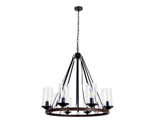 Подвесная люстра Arte Lamp Dalim A7014SP-8BK