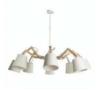 Подвесная люстра Arte Lamp Pinoccio A5700LM-8WH