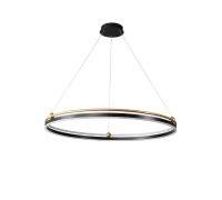 Подвесная люстра Crystal Lux FERNANDO SP88W LED D1000 BLACK/GOLD