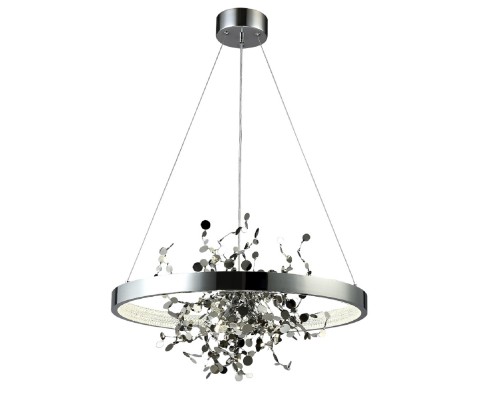 Подвесная люстра Crystal Lux GARDEN SPLED+3 D600 CHROME