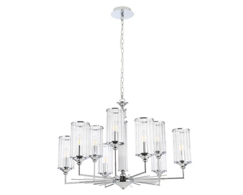 Подвесная люстра Crystal Lux Gloria SP9 Chrome