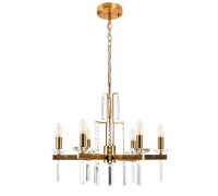 Подвесная люстра Crystal Lux Marron SP6 Brass