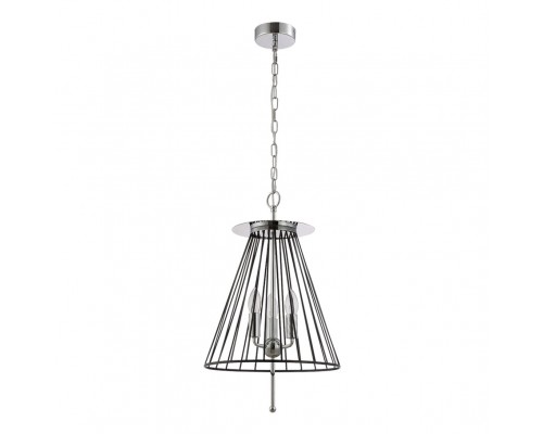 Подвесная люстра Crystal Lux Modesto SP3 Black/Chrome