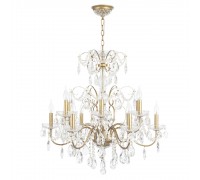 Подвесная люстра Crystal Lux Odelis SP12 Gold