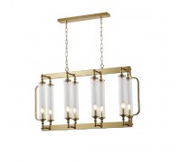 Подвесная люстра Crystal Lux TOMAS SP8 L1000 BRASS