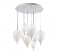 Подвесная люстра Ideal Lux Clown SP8 Bianco 100883