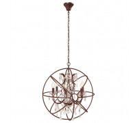 Подвесная люстра Loft IT Foucaults Orb Crystal Loft1897/6