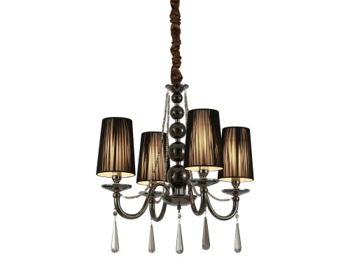 Подвесная люстра Lumina Deco Fabione LDP 1200-4 BK