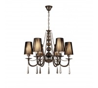 Подвесная люстра Lumina Deco Fabione LDP 1200-6 BK