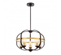 Подвесная люстра Lumina Deco Monterey LDP 1141-5 BK+MD