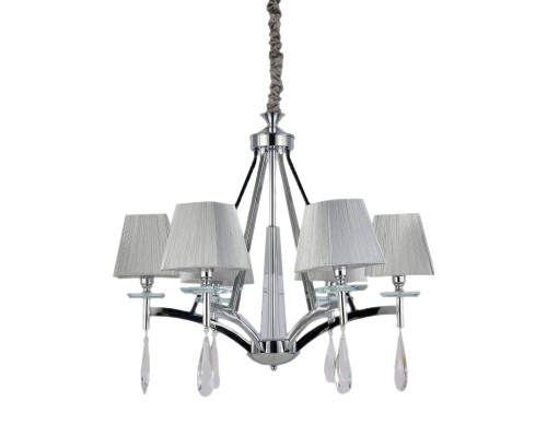 Подвесная люстра Lumina Deco Valentina LDP 1240-6 CHR