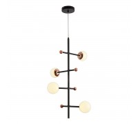 Подвесная светодиодная люстра Natali Kovaltseva Loft Led Lamps 81338 Gold Black