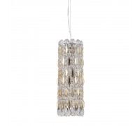 Подвесной светильник Crystal Lux Lirica SP3 Chrome/Gold-Transparent