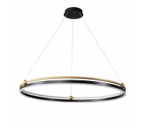 Подвесной светодиодный светильник Crystal Lux Fernando SP88W Led Black/Gold