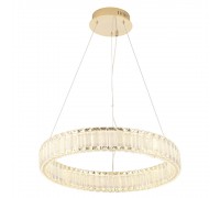 Подвесной светодиодный светильник Crystal Lux Musika SP50W Led Gold