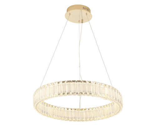 Подвесной светодиодный светильник Crystal Lux Musika SP50W Led Gold