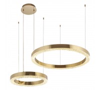 Подвесной светодиодный светильник Crystal Lux Saturn SP90W Led Gold