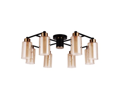 Потолочная люстра Arte Lamp Leo A7027PL-8BK