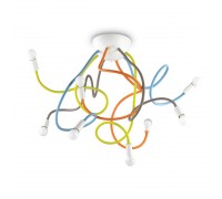 Потолочная люстра Ideal Lux Multiflex PL8 Color 159010