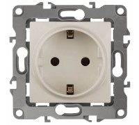 Розетка ЭРА 12 2P E Schuko со шторками 16A 250V 12-2102-02 Б0014688