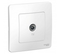 Розетка телевизионная TV Schneider Electric Blanca белая BLNTS000011