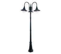 Садово-парковый светильник Arte Lamp Malaga A1086PA-3BG